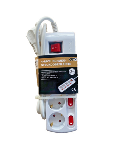 Presa schuko scomparti cet - presa, 4